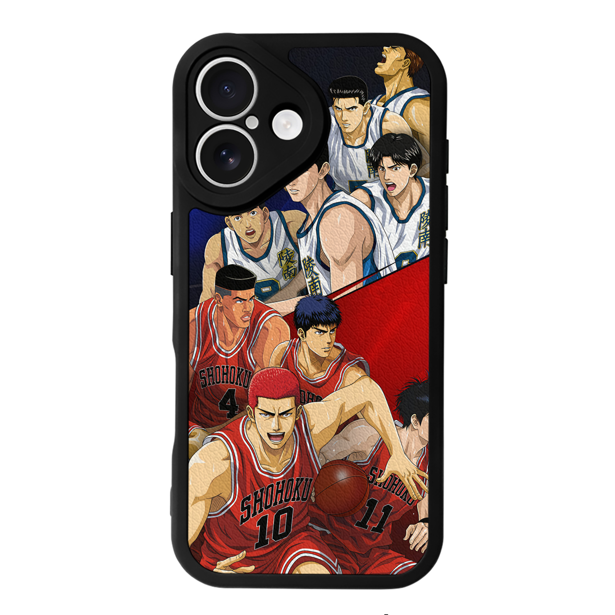 （画像用） SLAM DUNK／スラムダンク 【iPhone 16シリーズ対応】シリコンスマホケース（レザー調） 材質：シリコン
